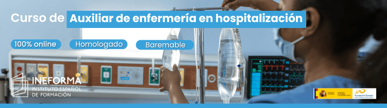 Curso de Auxiliar de enfermería en hospitalización