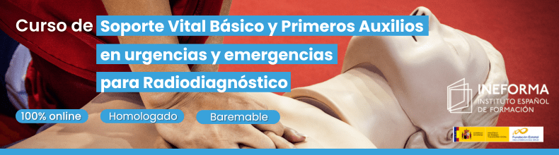 Curso de Soporte Vital Básico y Primeros Auxilios en Urgencias y Emergencias para Radiodiagnóstico